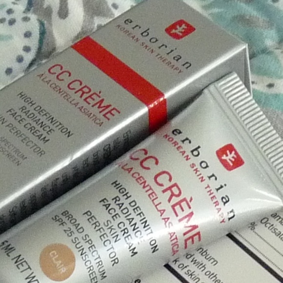 ๐ $12 - CLAIR Erborian CC Creme High Definition Radiance Face Cream .17oz - Picture 4 of 5